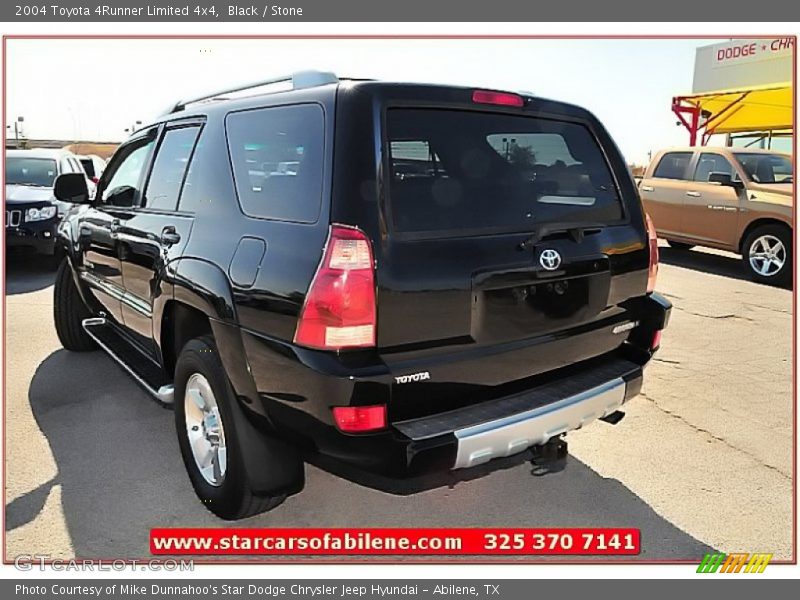 Black / Stone 2004 Toyota 4Runner Limited 4x4