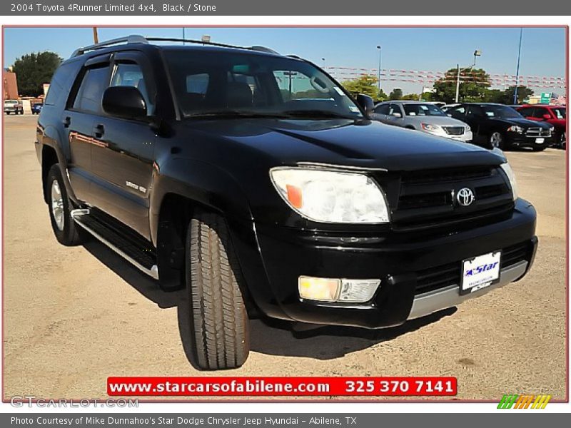 Black / Stone 2004 Toyota 4Runner Limited 4x4