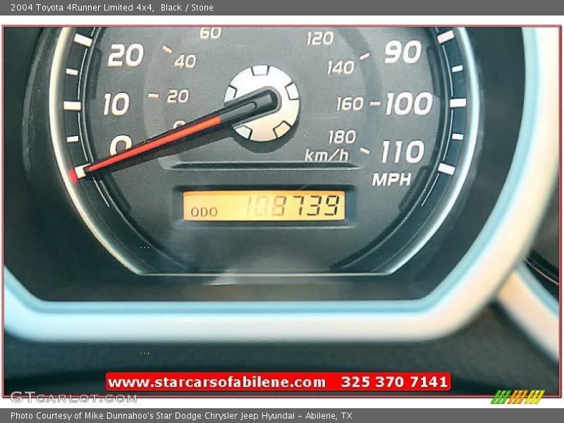 Black / Stone 2004 Toyota 4Runner Limited 4x4