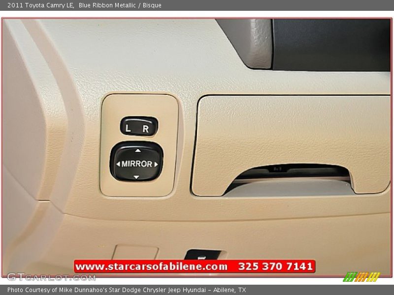 Blue Ribbon Metallic / Bisque 2011 Toyota Camry LE