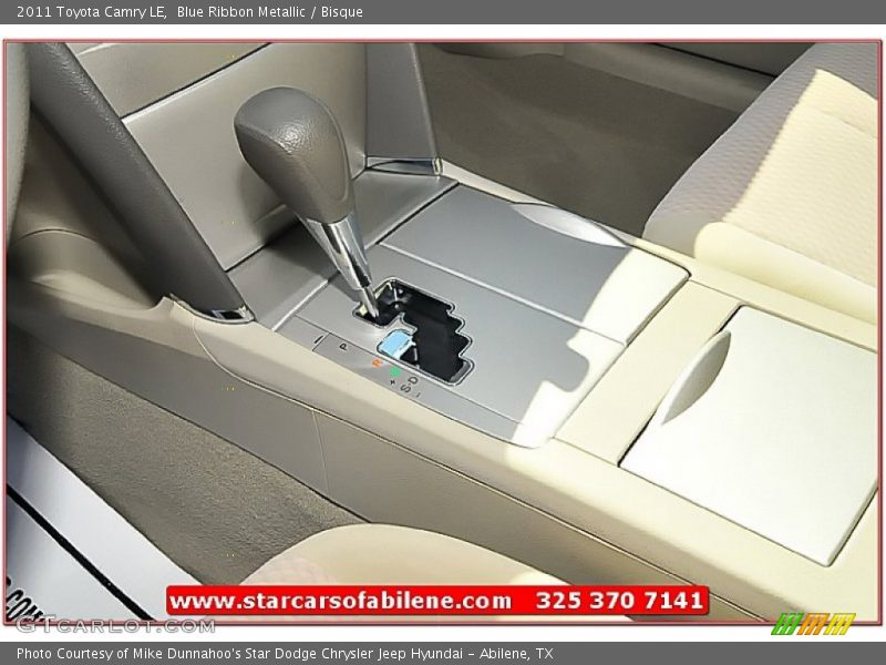 Blue Ribbon Metallic / Bisque 2011 Toyota Camry LE