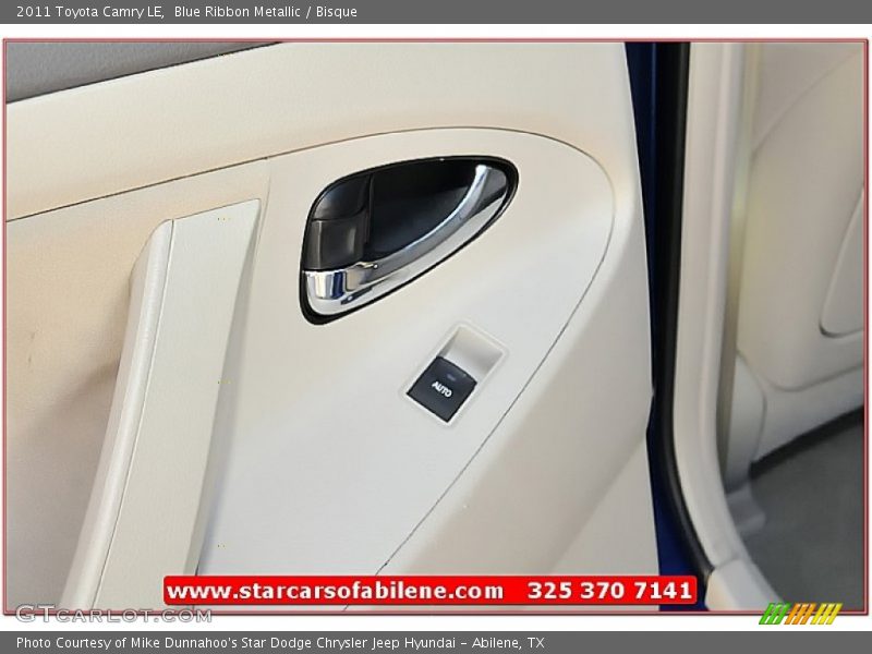 Blue Ribbon Metallic / Bisque 2011 Toyota Camry LE