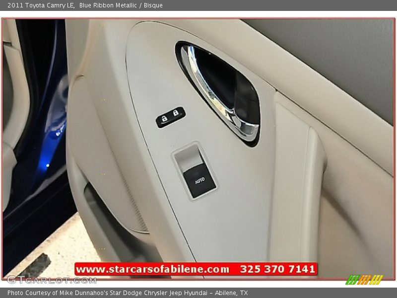Blue Ribbon Metallic / Bisque 2011 Toyota Camry LE