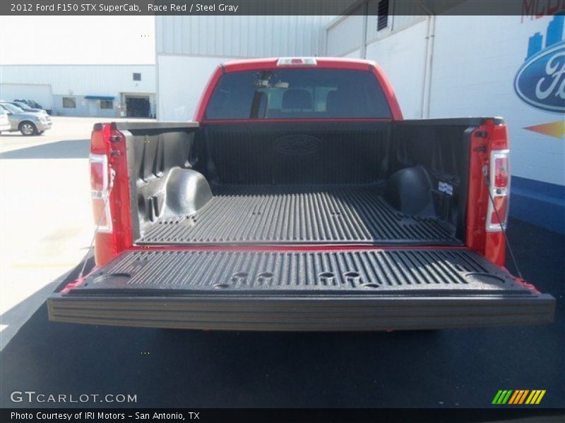Race Red / Steel Gray 2012 Ford F150 STX SuperCab