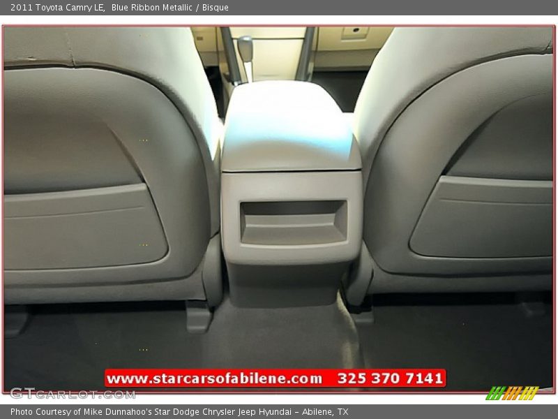 Blue Ribbon Metallic / Bisque 2011 Toyota Camry LE