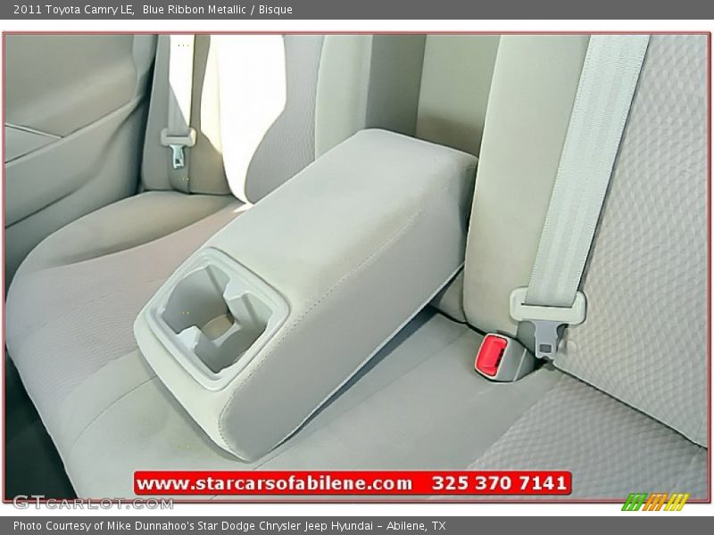 Blue Ribbon Metallic / Bisque 2011 Toyota Camry LE