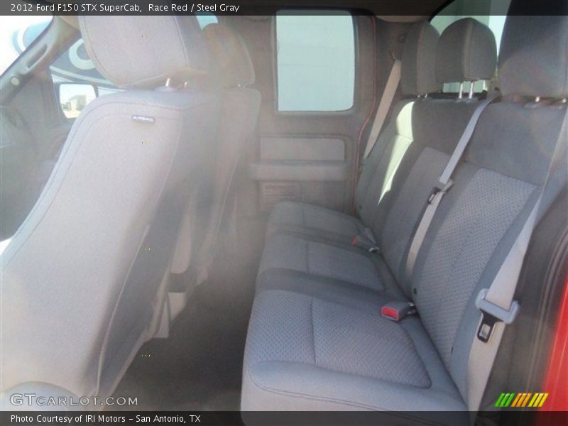 Race Red / Steel Gray 2012 Ford F150 STX SuperCab