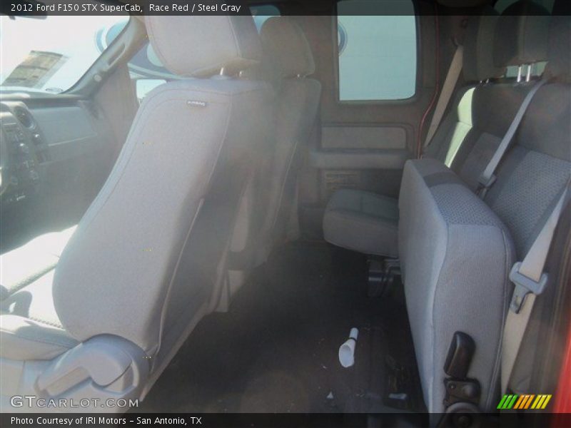 Race Red / Steel Gray 2012 Ford F150 STX SuperCab