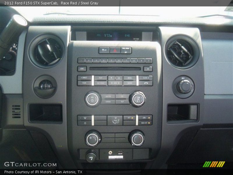 Race Red / Steel Gray 2012 Ford F150 STX SuperCab