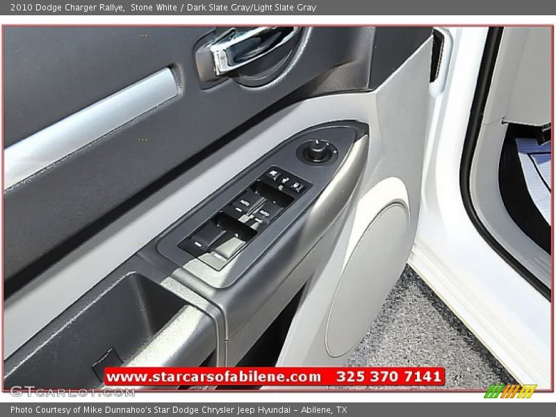 Stone White / Dark Slate Gray/Light Slate Gray 2010 Dodge Charger Rallye