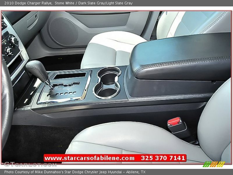 Stone White / Dark Slate Gray/Light Slate Gray 2010 Dodge Charger Rallye