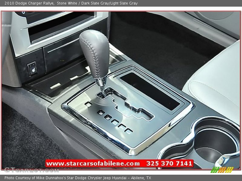 Stone White / Dark Slate Gray/Light Slate Gray 2010 Dodge Charger Rallye