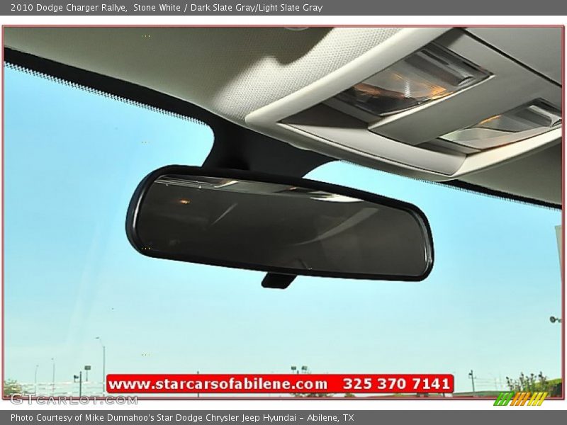 Stone White / Dark Slate Gray/Light Slate Gray 2010 Dodge Charger Rallye