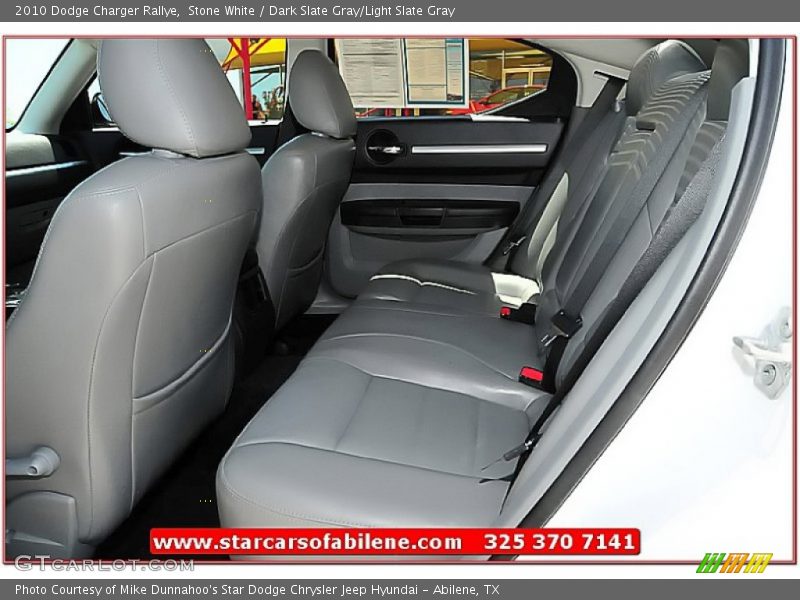 Stone White / Dark Slate Gray/Light Slate Gray 2010 Dodge Charger Rallye
