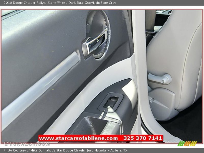 Stone White / Dark Slate Gray/Light Slate Gray 2010 Dodge Charger Rallye
