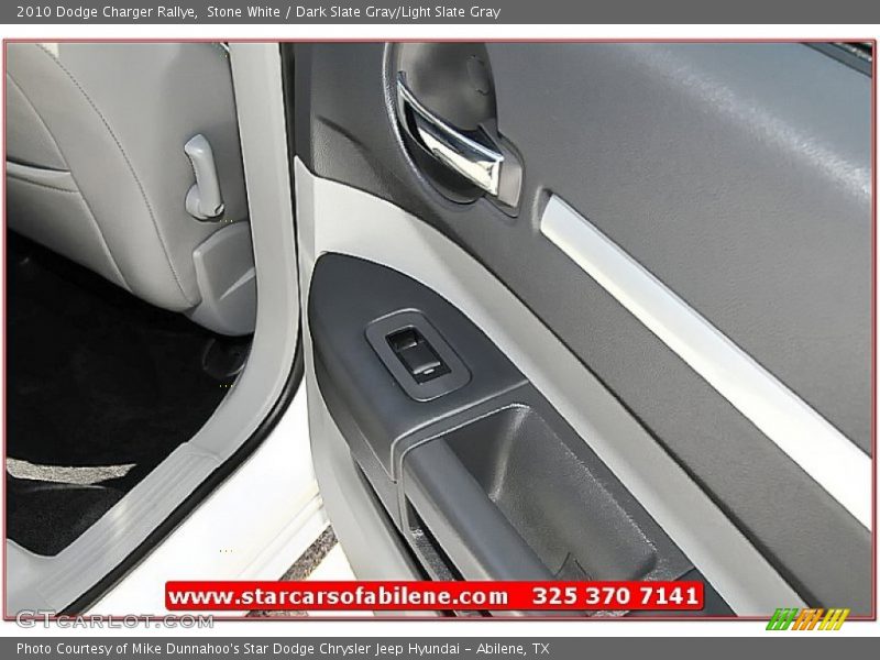 Stone White / Dark Slate Gray/Light Slate Gray 2010 Dodge Charger Rallye