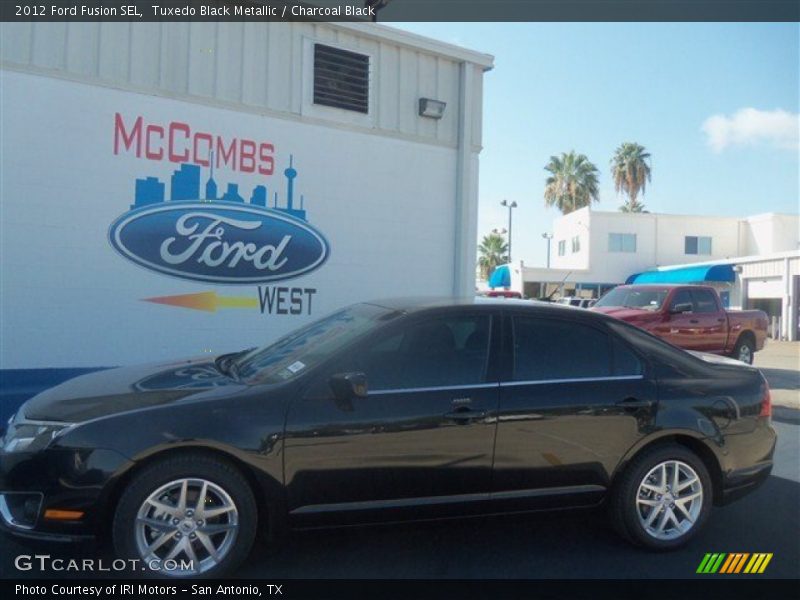 Tuxedo Black Metallic / Charcoal Black 2012 Ford Fusion SEL