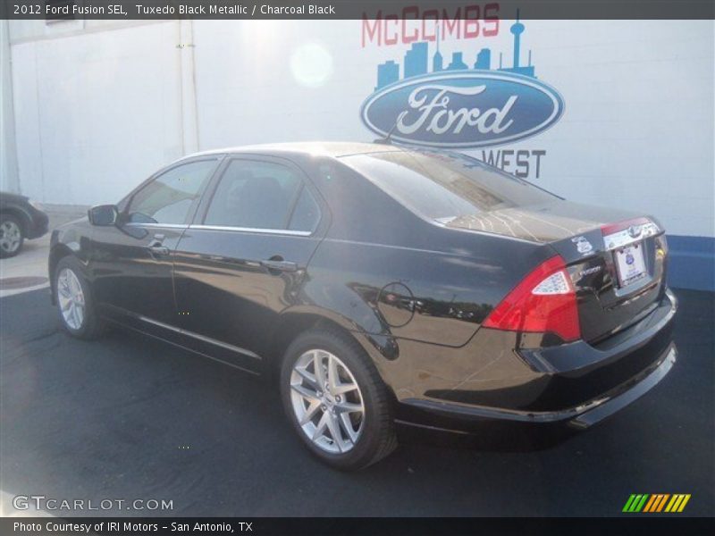 Tuxedo Black Metallic / Charcoal Black 2012 Ford Fusion SEL