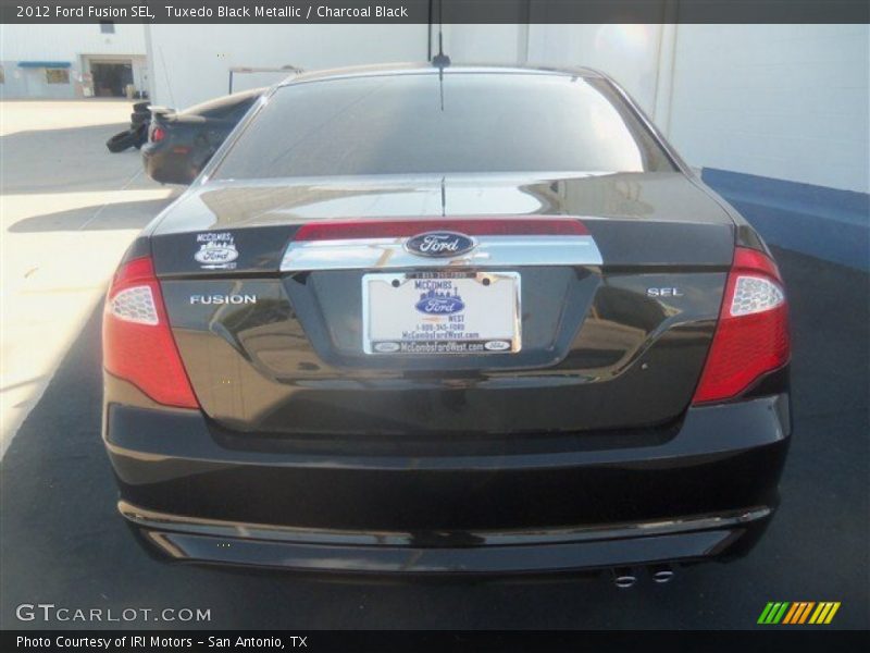Tuxedo Black Metallic / Charcoal Black 2012 Ford Fusion SEL