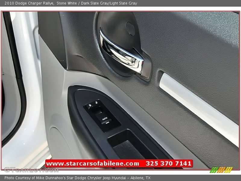 Stone White / Dark Slate Gray/Light Slate Gray 2010 Dodge Charger Rallye