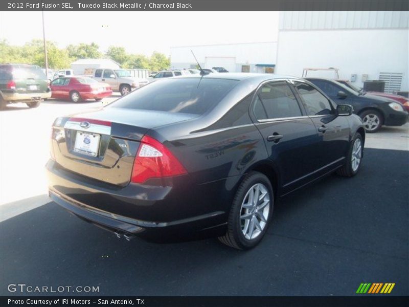 Tuxedo Black Metallic / Charcoal Black 2012 Ford Fusion SEL