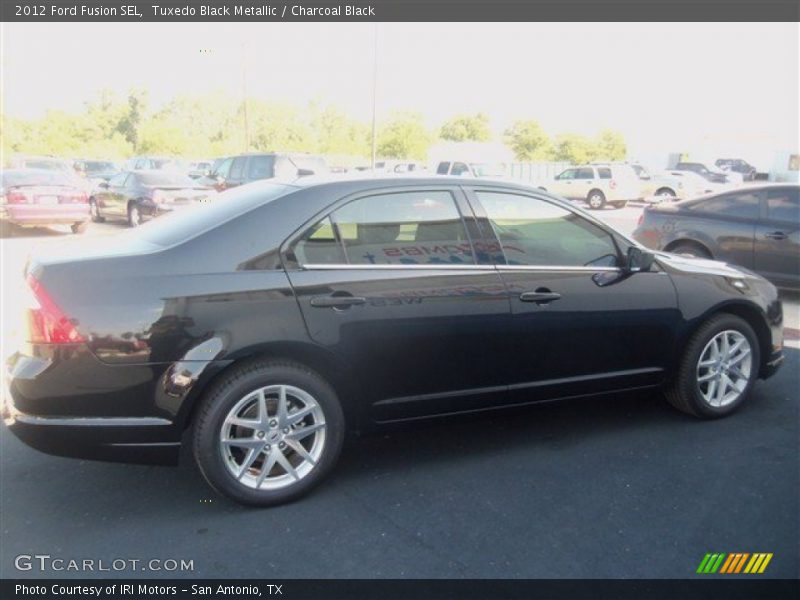 Tuxedo Black Metallic / Charcoal Black 2012 Ford Fusion SEL
