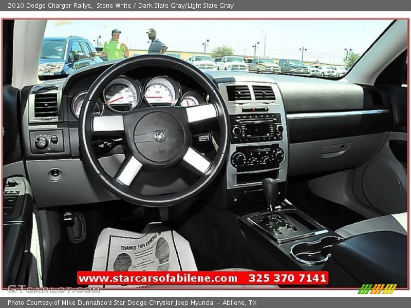 Stone White / Dark Slate Gray/Light Slate Gray 2010 Dodge Charger Rallye