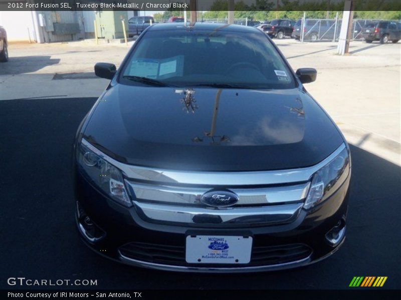 Tuxedo Black Metallic / Charcoal Black 2012 Ford Fusion SEL