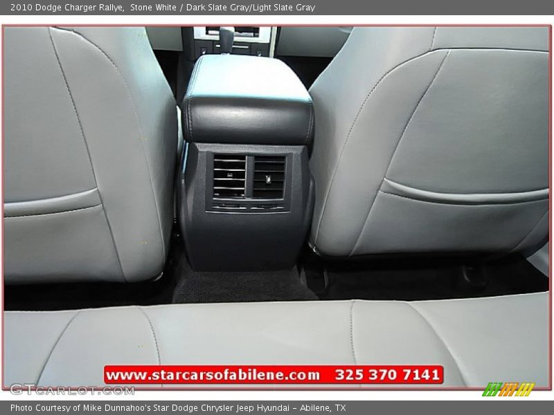 Stone White / Dark Slate Gray/Light Slate Gray 2010 Dodge Charger Rallye