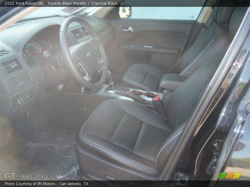 Tuxedo Black Metallic / Charcoal Black 2012 Ford Fusion SEL