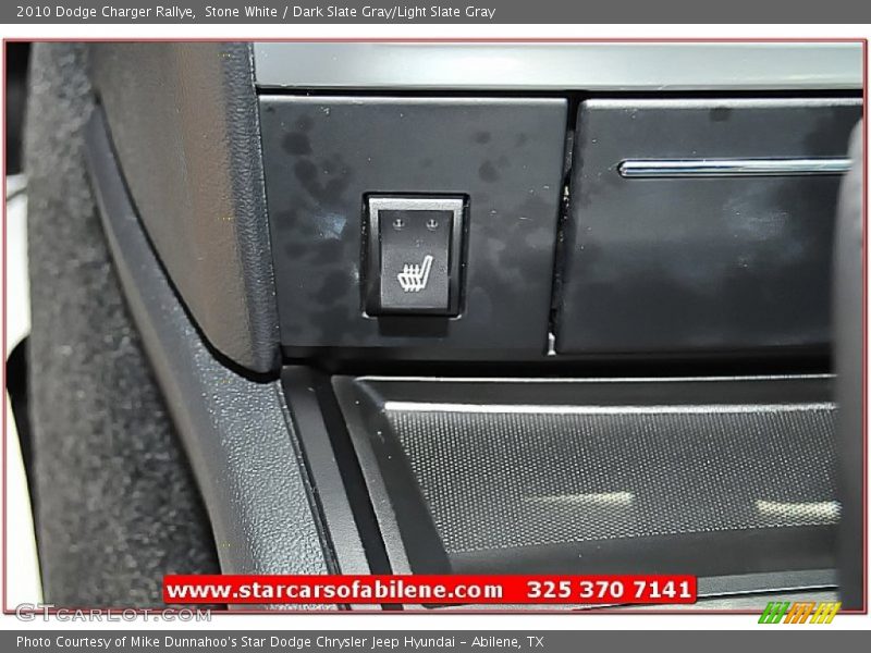 Stone White / Dark Slate Gray/Light Slate Gray 2010 Dodge Charger Rallye