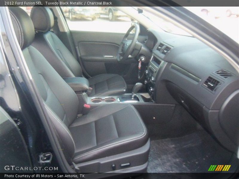 Tuxedo Black Metallic / Charcoal Black 2012 Ford Fusion SEL