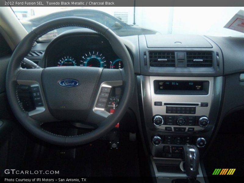 Tuxedo Black Metallic / Charcoal Black 2012 Ford Fusion SEL