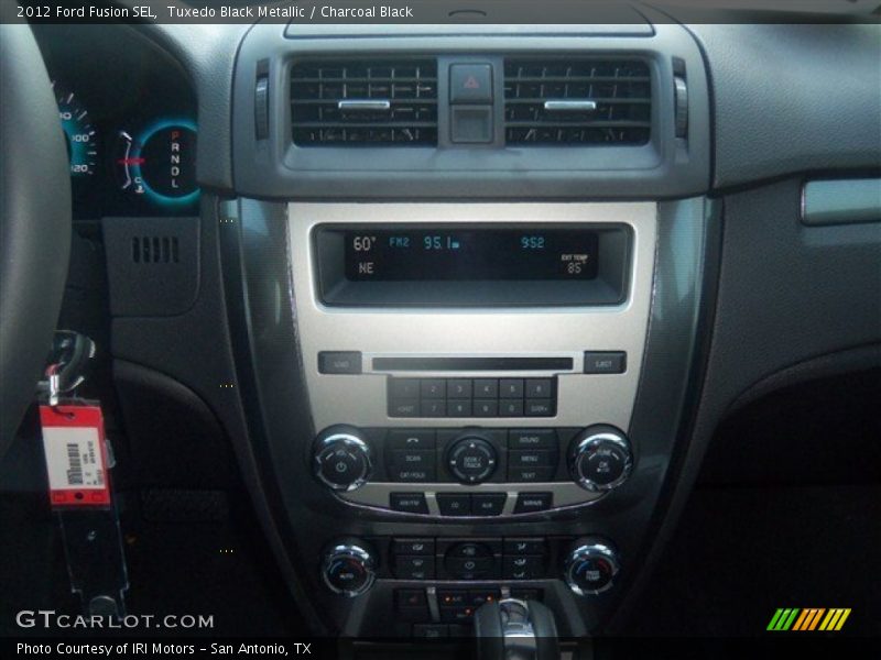 Tuxedo Black Metallic / Charcoal Black 2012 Ford Fusion SEL