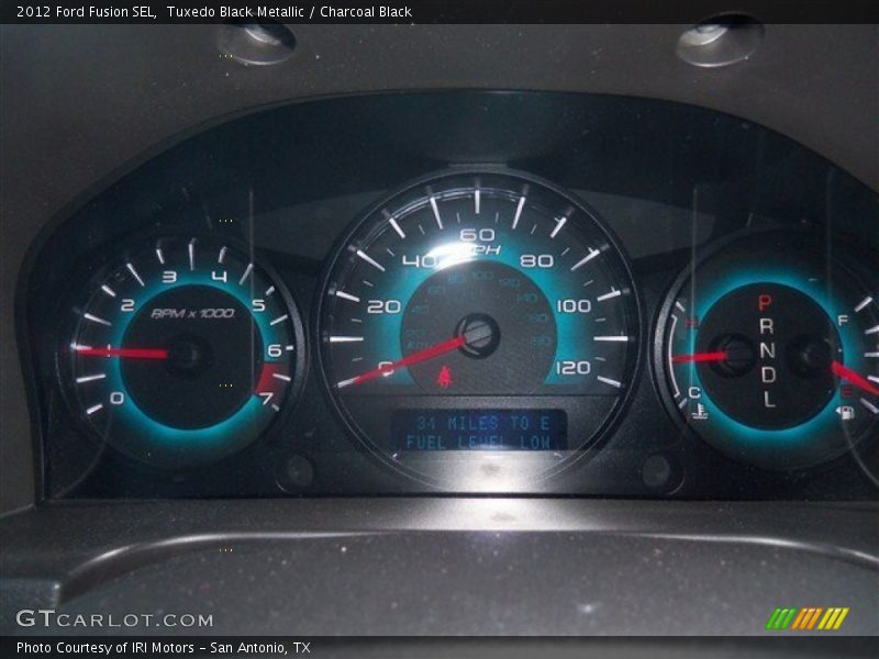 Tuxedo Black Metallic / Charcoal Black 2012 Ford Fusion SEL