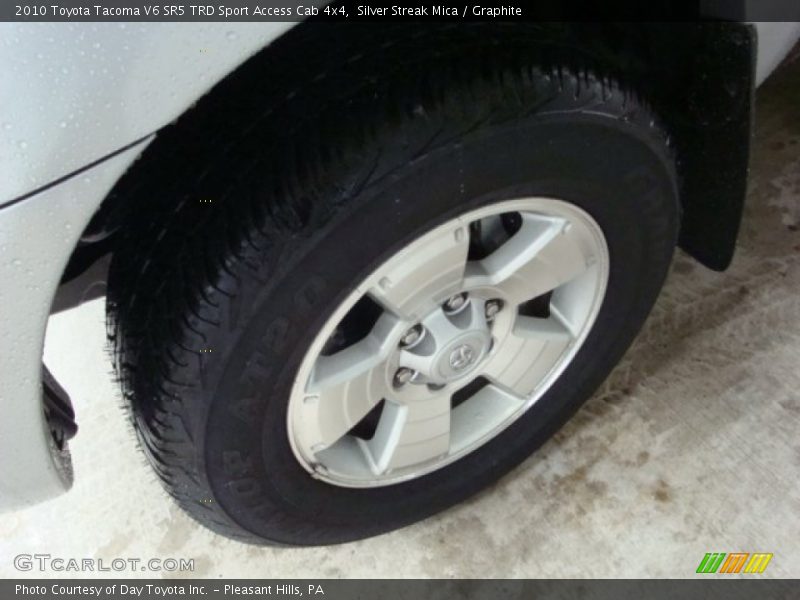Silver Streak Mica / Graphite 2010 Toyota Tacoma V6 SR5 TRD Sport Access Cab 4x4