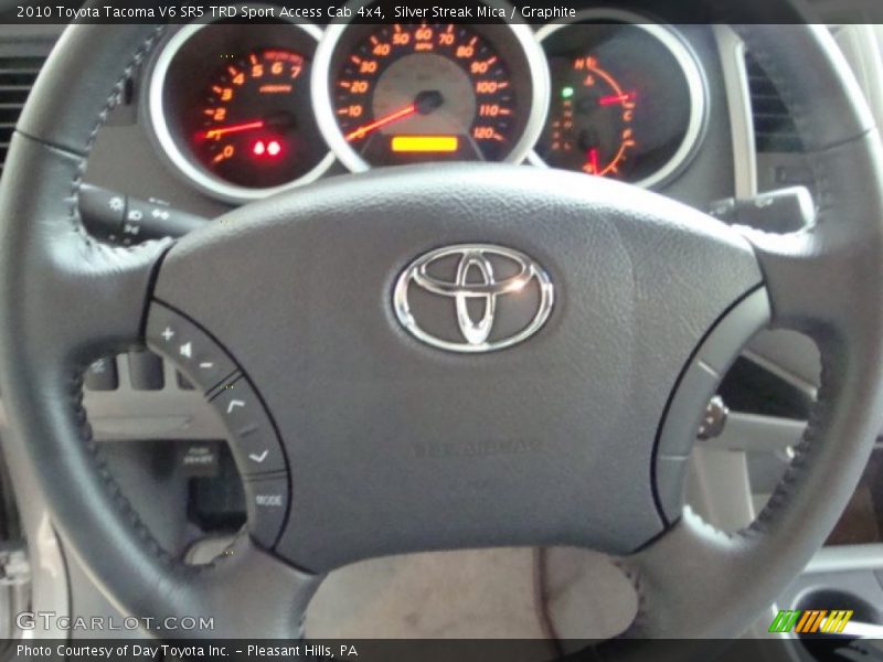 Silver Streak Mica / Graphite 2010 Toyota Tacoma V6 SR5 TRD Sport Access Cab 4x4