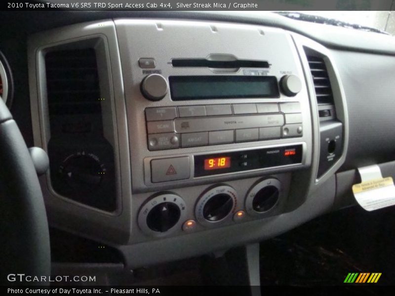 Silver Streak Mica / Graphite 2010 Toyota Tacoma V6 SR5 TRD Sport Access Cab 4x4
