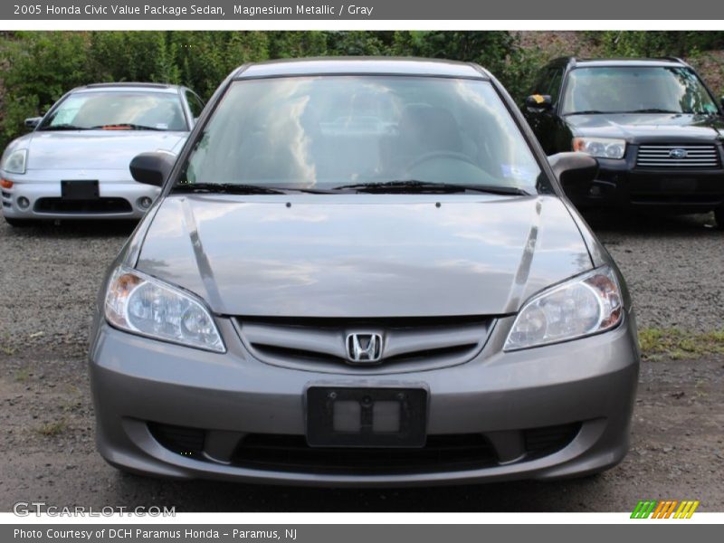 Magnesium Metallic / Gray 2005 Honda Civic Value Package Sedan