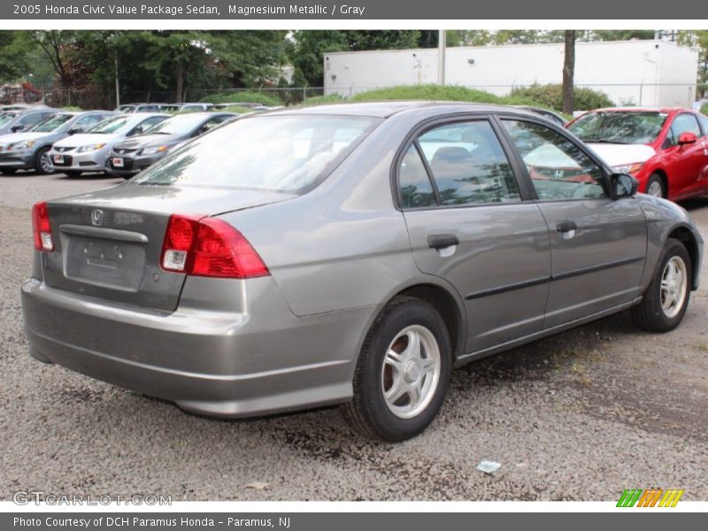 Magnesium Metallic / Gray 2005 Honda Civic Value Package Sedan