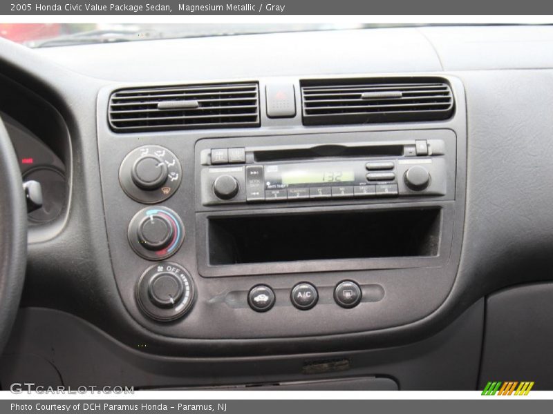 Magnesium Metallic / Gray 2005 Honda Civic Value Package Sedan