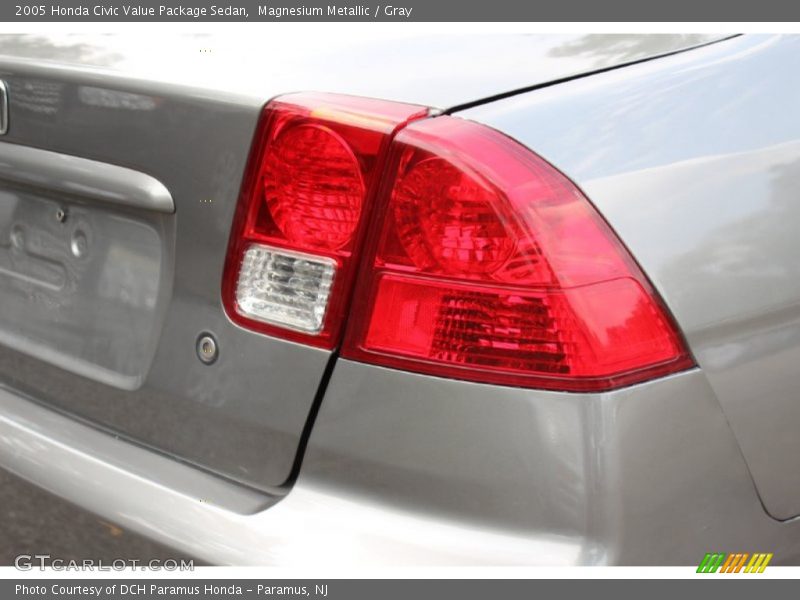 Magnesium Metallic / Gray 2005 Honda Civic Value Package Sedan
