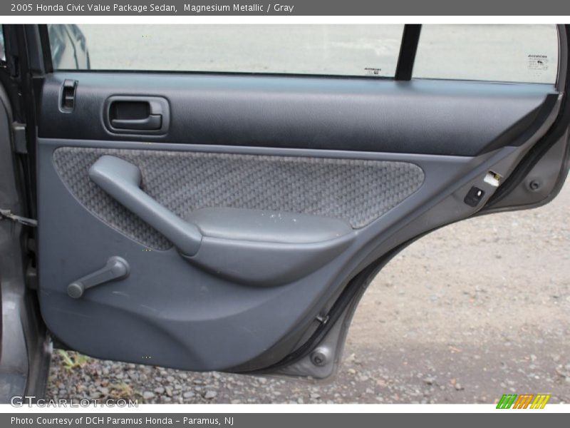 Magnesium Metallic / Gray 2005 Honda Civic Value Package Sedan