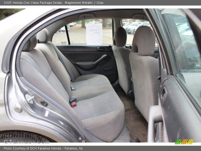 Magnesium Metallic / Gray 2005 Honda Civic Value Package Sedan