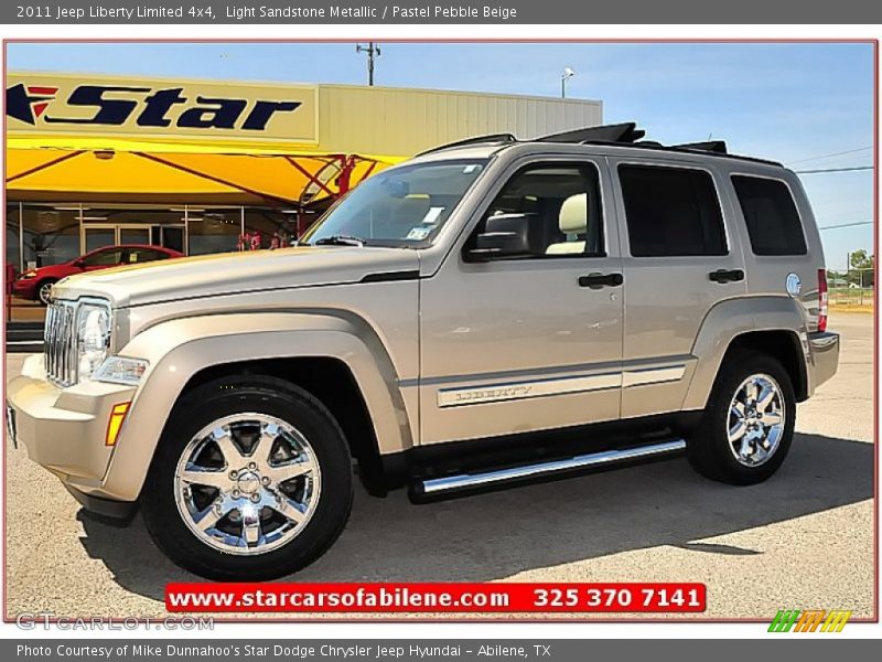 Light Sandstone Metallic / Pastel Pebble Beige 2011 Jeep Liberty Limited 4x4