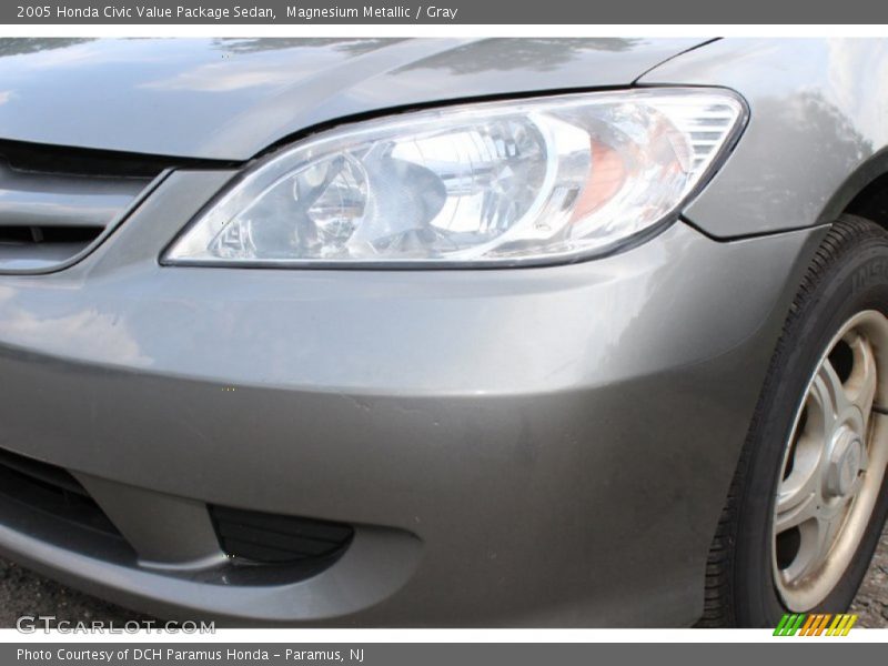 Magnesium Metallic / Gray 2005 Honda Civic Value Package Sedan
