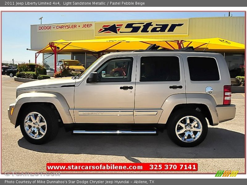 Light Sandstone Metallic / Pastel Pebble Beige 2011 Jeep Liberty Limited 4x4