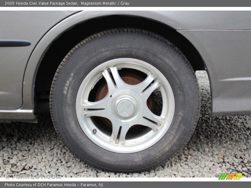 Magnesium Metallic / Gray 2005 Honda Civic Value Package Sedan