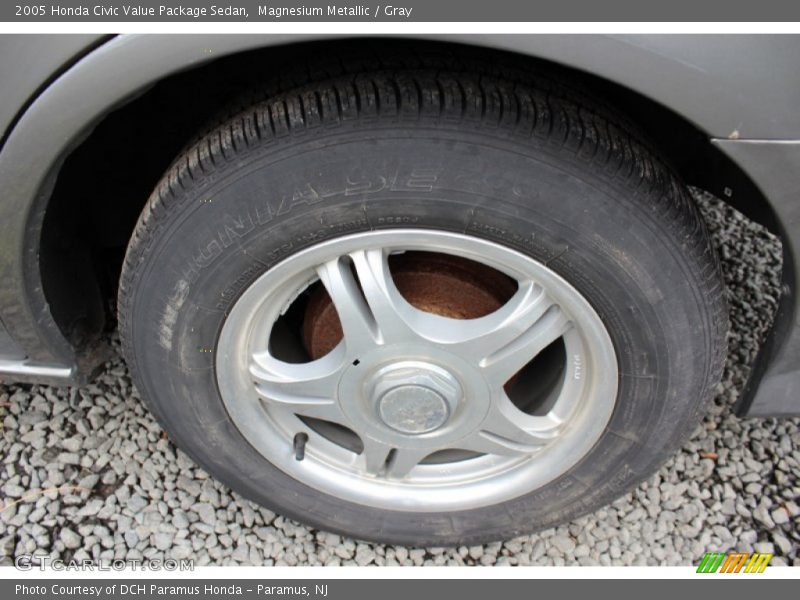 Magnesium Metallic / Gray 2005 Honda Civic Value Package Sedan