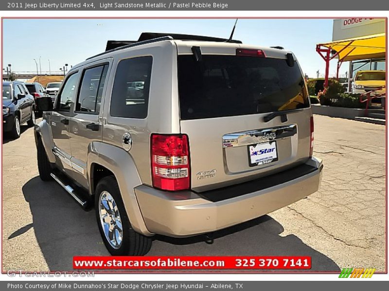 Light Sandstone Metallic / Pastel Pebble Beige 2011 Jeep Liberty Limited 4x4